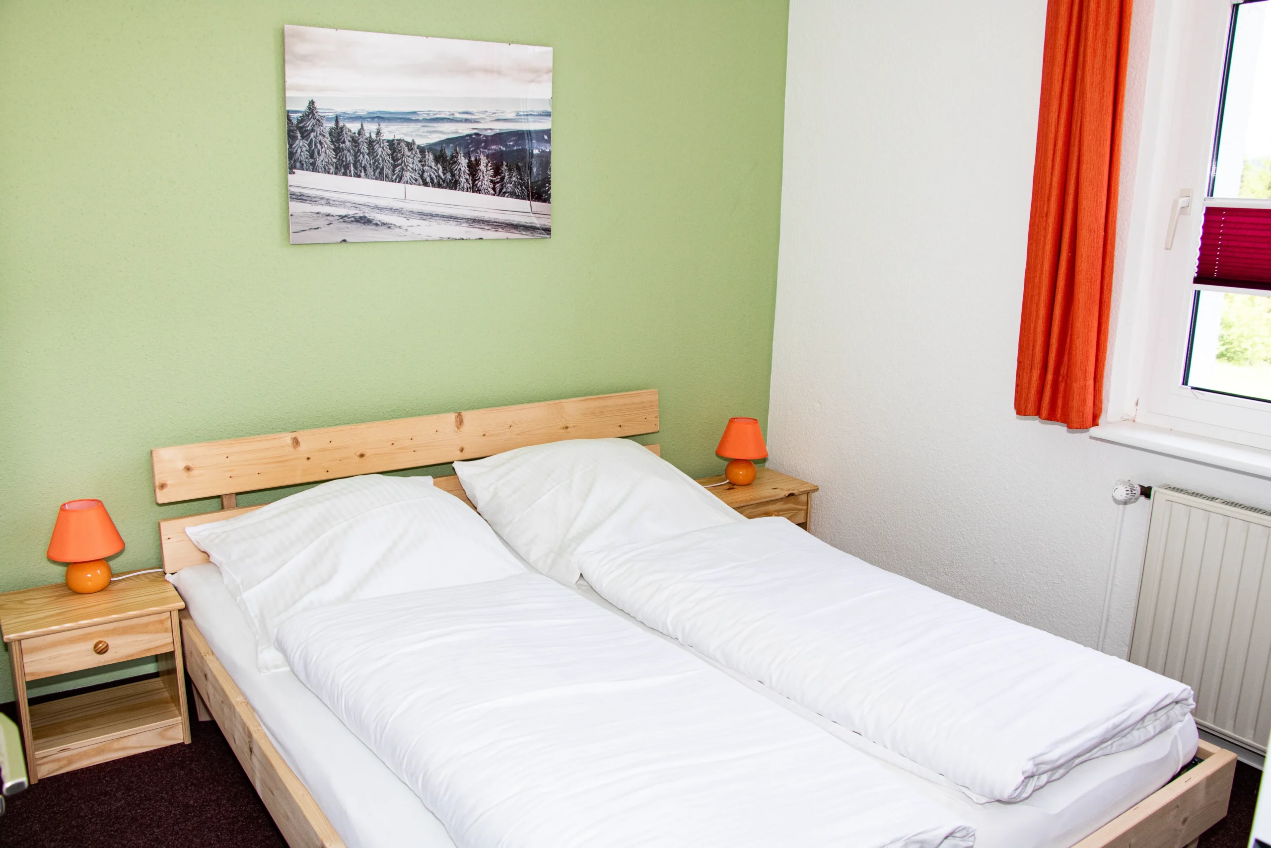 Apartmenthaus-Schlafzimmer